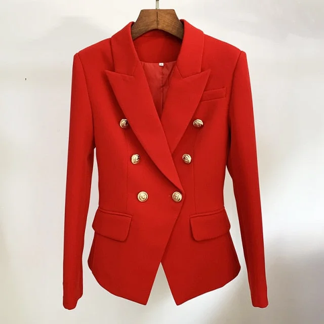 red blazer