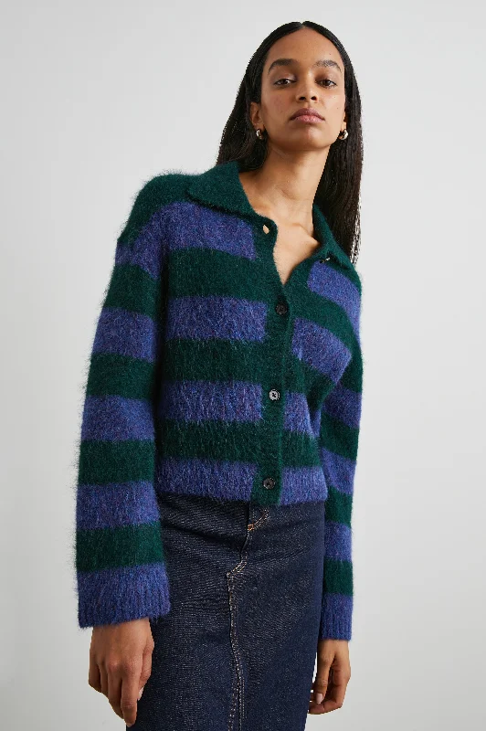 Sleek and sophisticated fashion for modern women   AMBER SWEATER - OXFORD STRIPE